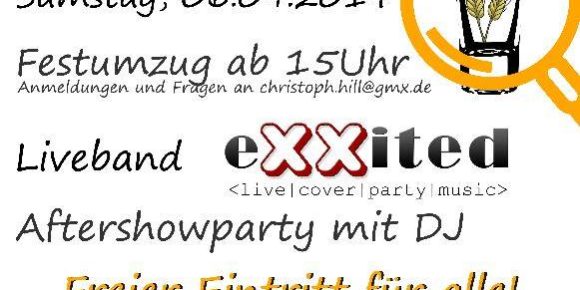 Partyband Erntefest Hassel 2014